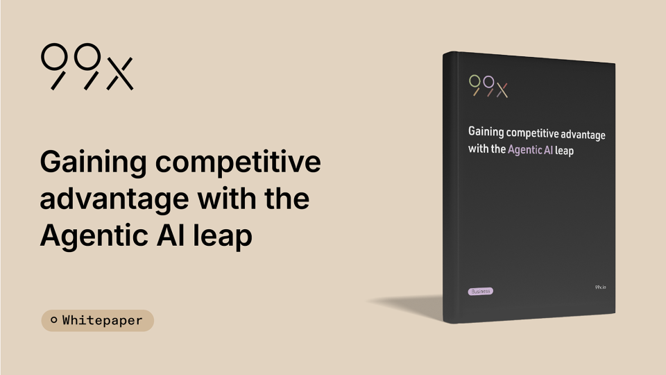 Gaining competetive advantage with your agentic AI leap Gaining competetive advantage with your agentic AI leap