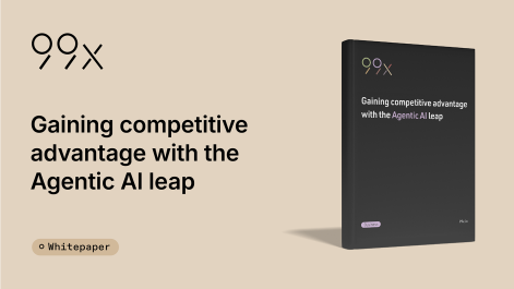 Gaining competetive advantage with your agentic AI leap Gaining competetive advantage with your agentic AI leap